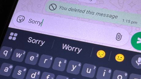 WhatsApp, obrisana poruka