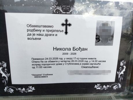 decak stradao u udesu u Stublinama, saobracajna nesreca, stubline