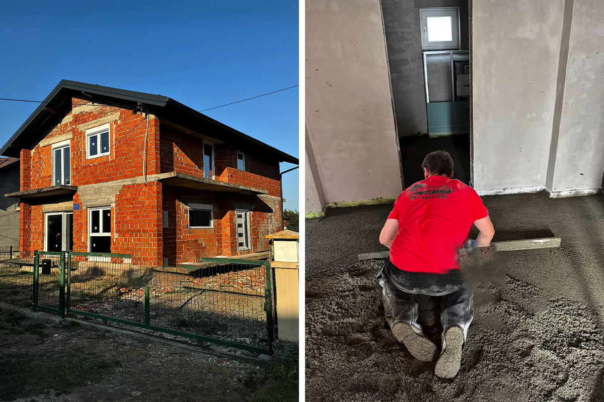 Kupili staru kuću za 25.500 €, u renoviranje uložili 60.000, a treba im još 30.000: Snimili svaki korak