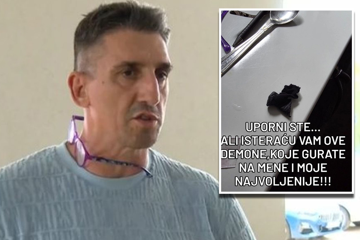 Kristijan našao užasnu stvar u svojoj kući, ovo ostavljali u garderobi njegove dece: "Isteraću demone"