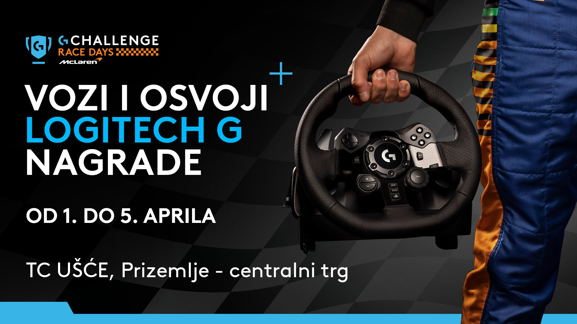 Logitech Race Days je zvanično počeo: Osvoji nagrade i put na F1 GP!
