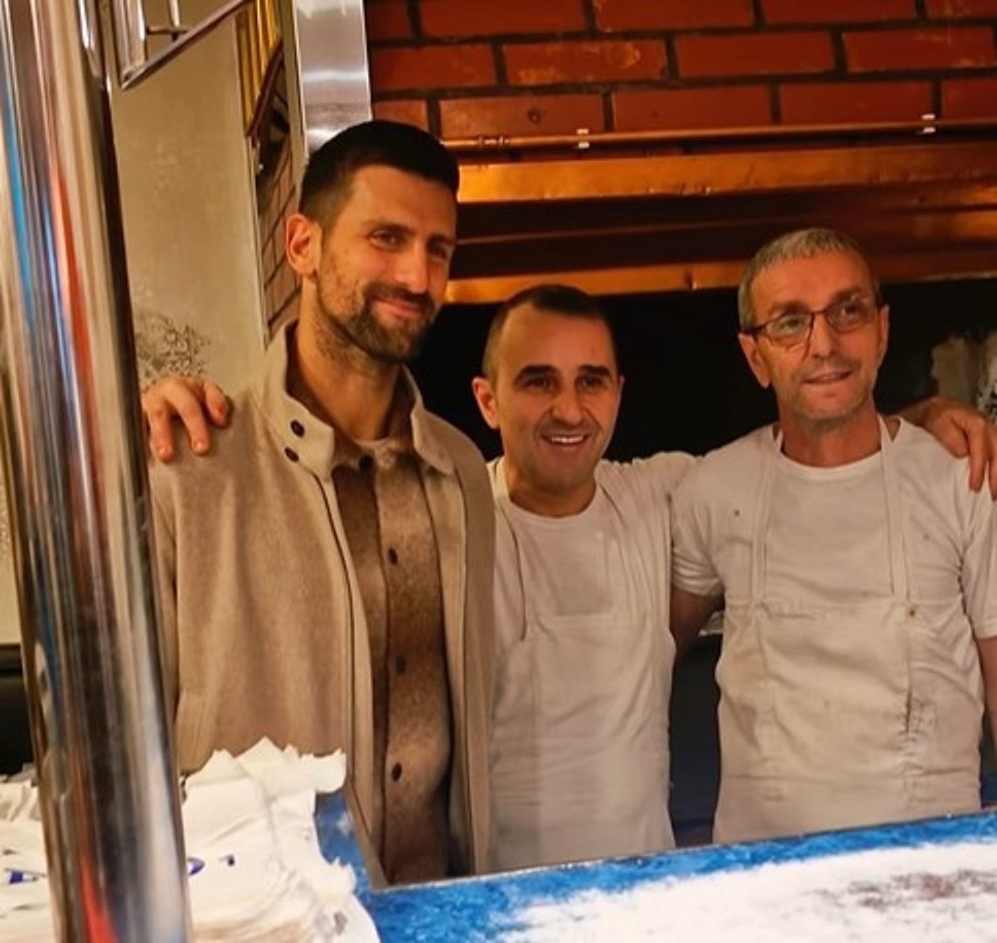 Novak Djokovic stops by legendary kebab place in Sarajevo after Bosnia Herzegovina defeats Italy