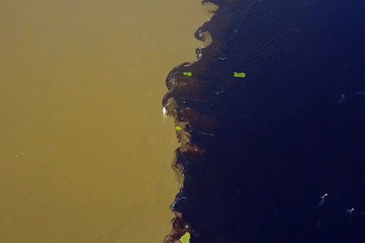 Pogledajte dve reke koje se susreću, ali se NE MEŠAJU! Nije montaža, već ČUDO PRIRODE