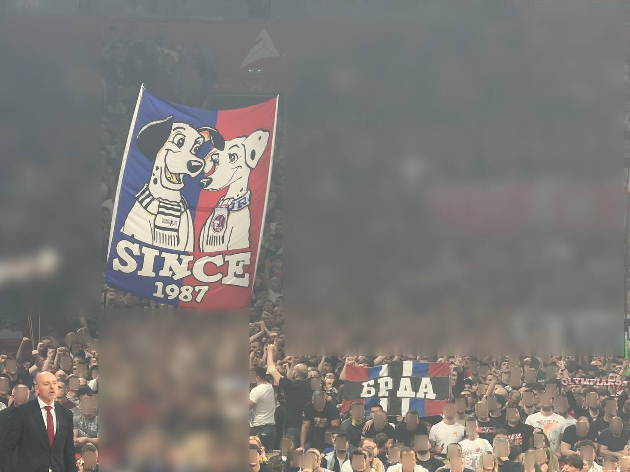 Delije podigle “zajedničke zastave” Grobara i Torcide