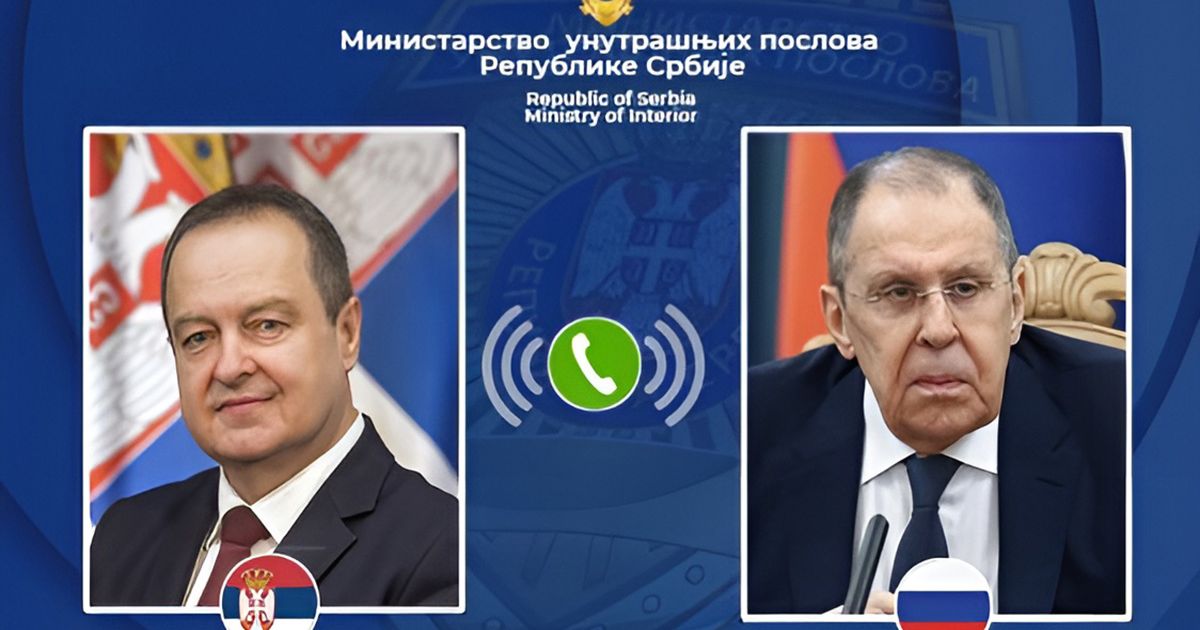 Dacic speaks with Lavrov: Russians support solution to Kosovo issue that is line with Serbia's interests