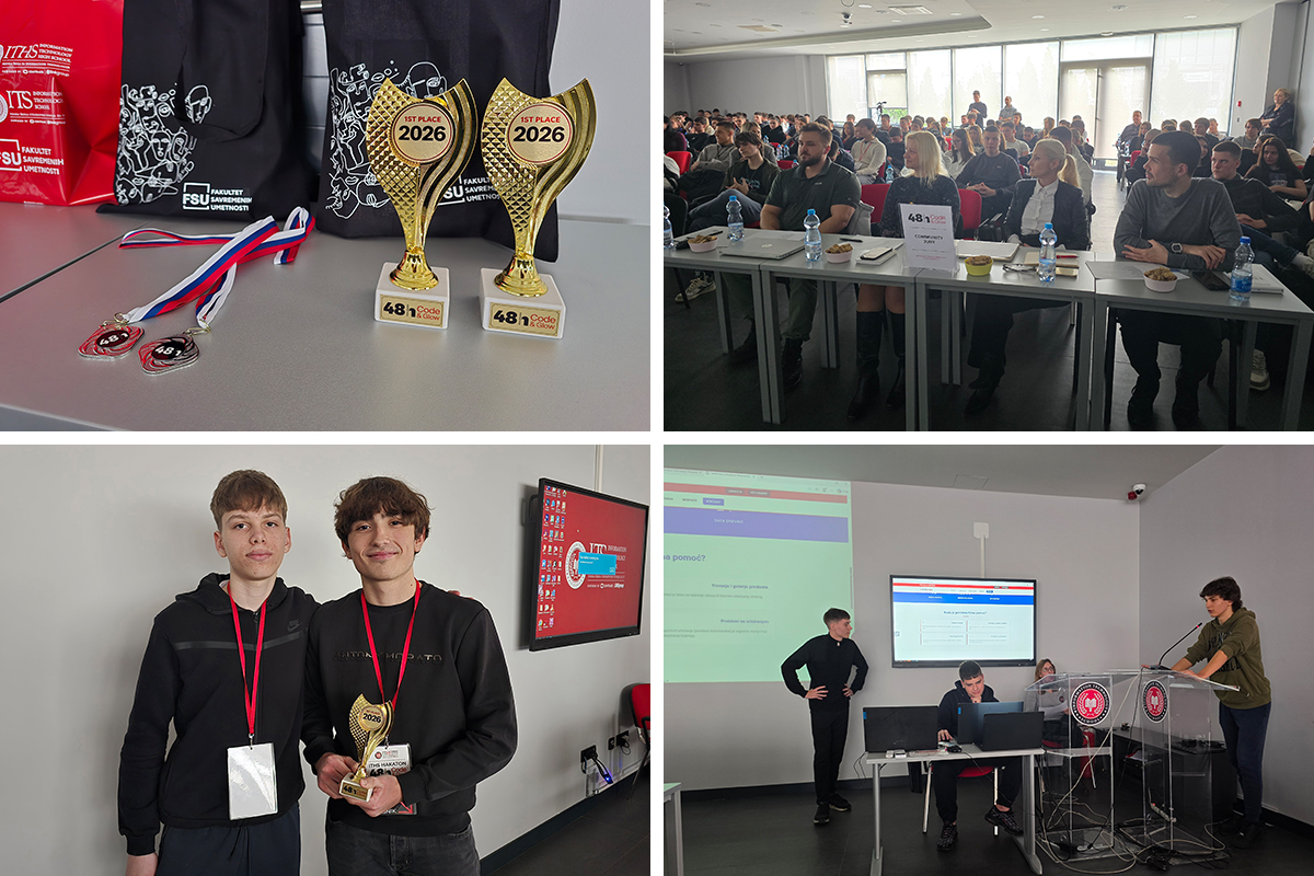 Bili smo u žiriju ITHS hakatona: Učenici se takmičili u web dizajnu, pokazali talenat i profesionalno znanje