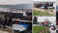 BUKTINJA NA DUNAVU: Izgoreo poznati splav u Grockoj, a OVAKO izgleda zgarište nakon stravičnog požara!