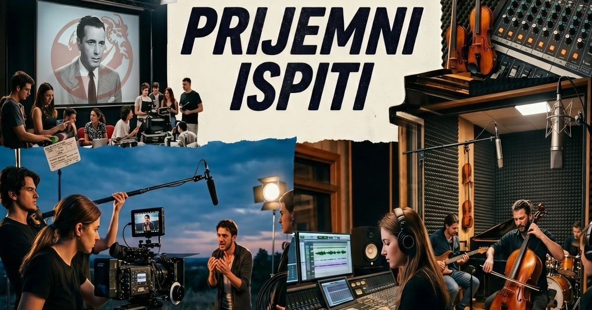 Prijemni u aprilu - Rana šansa za nove generacije stvaralaca - Vesti ...
