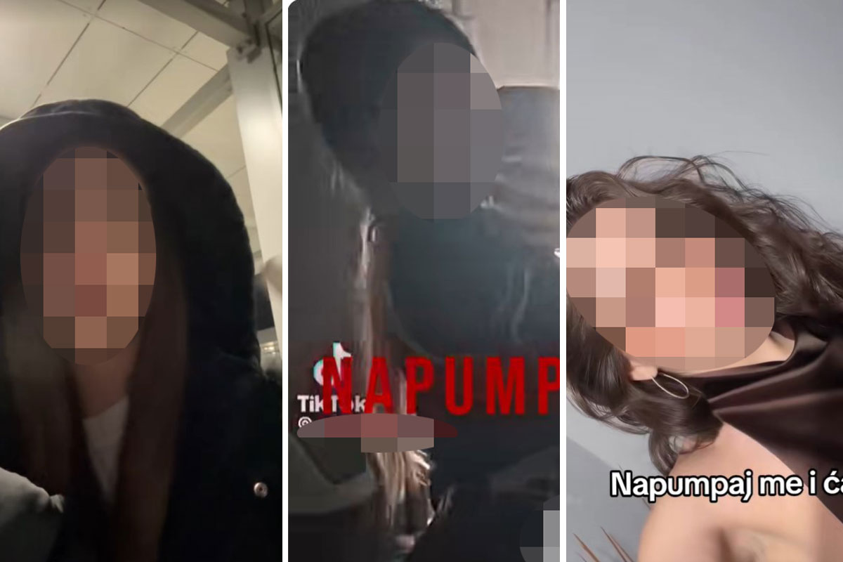 "Napumpam i ćao" Tinejdžerke iz Srbije se skidaju na TikToku, a u pozadini pesma koja će vas ZGROZITI