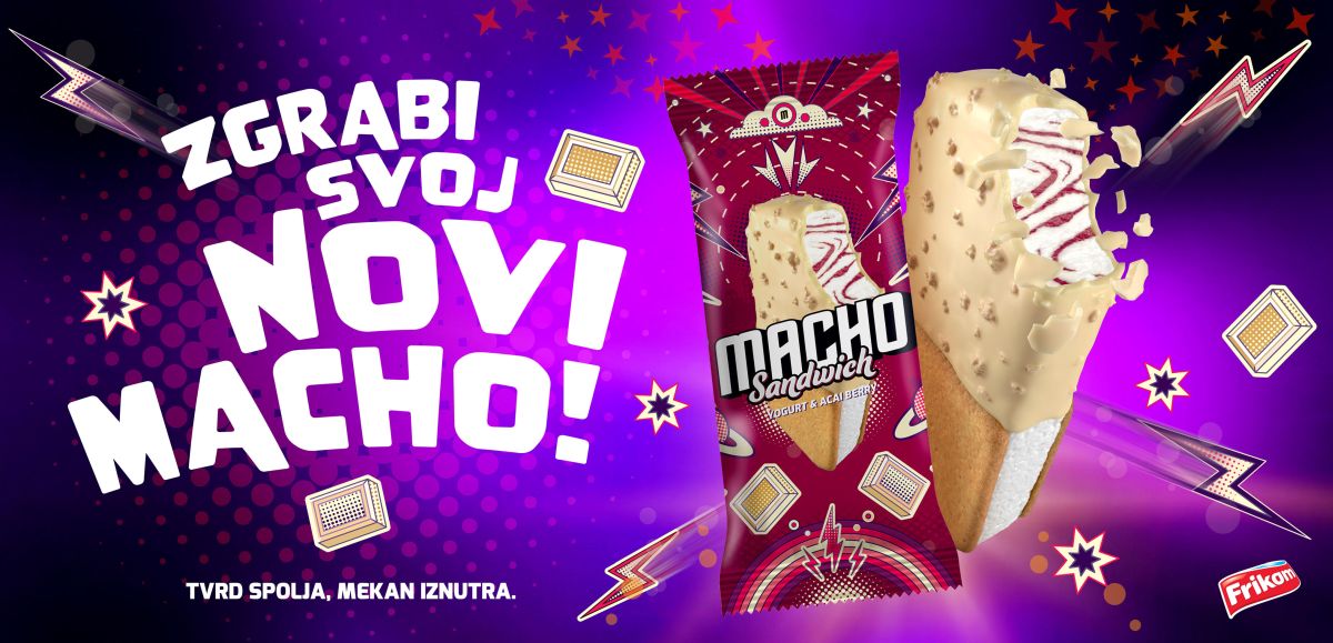 Macho širi ponudu: Stižu novi voćni sendvič i još veće izdanje popularnog ukusa