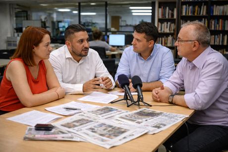 Zoran Saitović, manjinski mediji