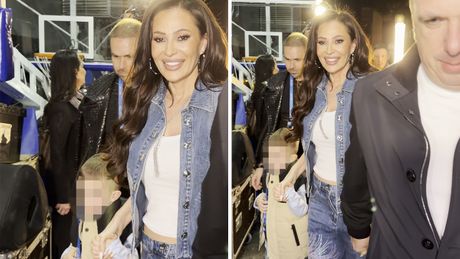 Ceca Ražnatović sa unukom Željkom