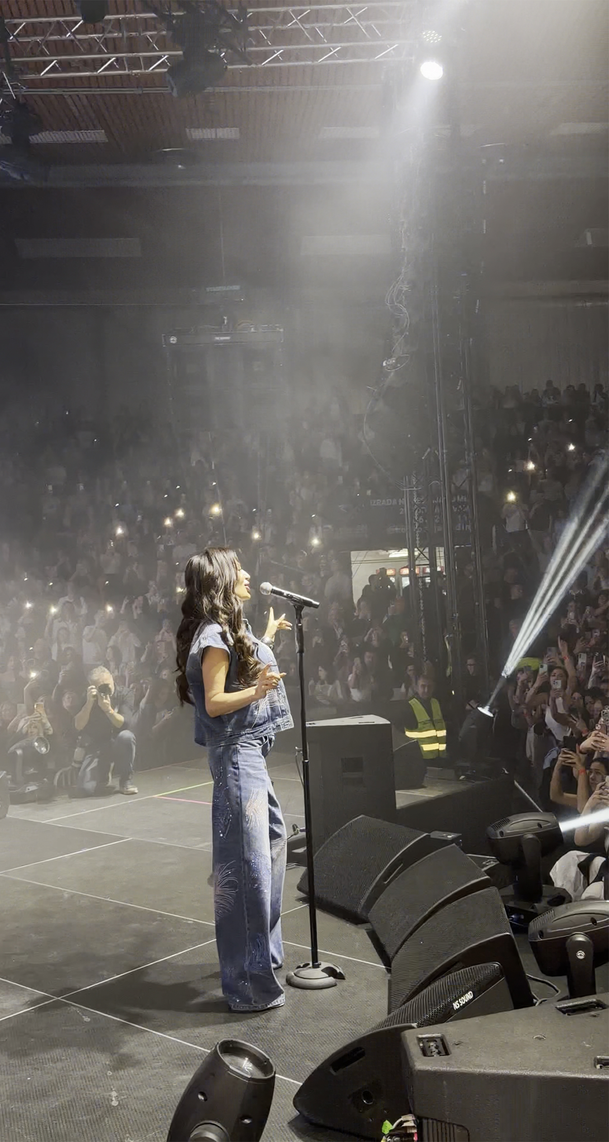 Ceca se u Jagodini obratila Palminoj porodici pred krcatom halom: Ovo im poručila, pa rasplakala mnoge