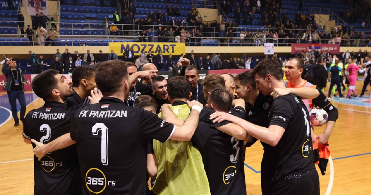 Partizan je u finalu Kupa Srbije! Crno-beli u nedelju imaju šansu da osvoje još jedan trofej