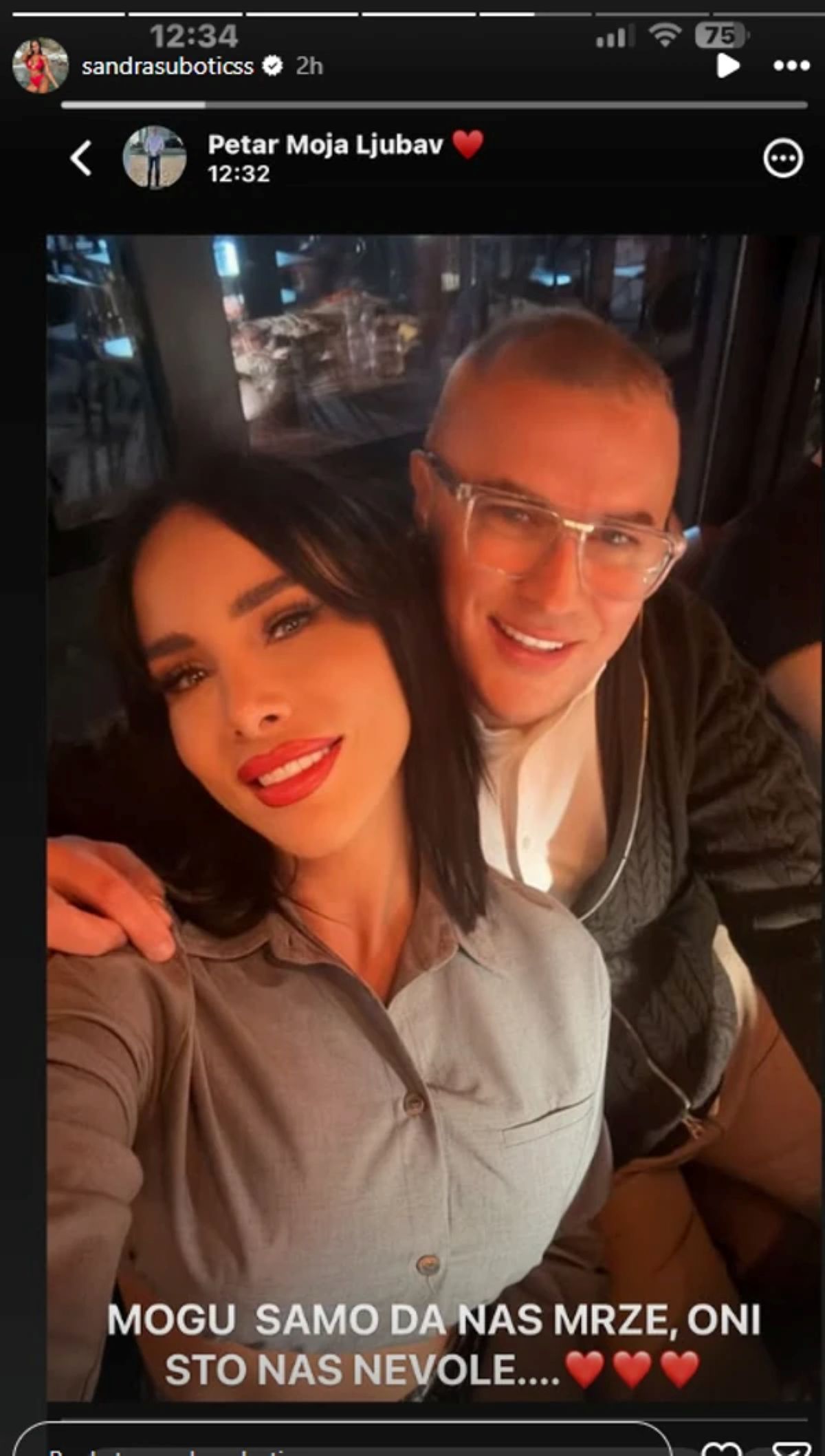 Aleksandra Subotić objavila sliku sa Pecom u jeku skandala sa Majom i Stanijom: "Mogu da nas mrze..."