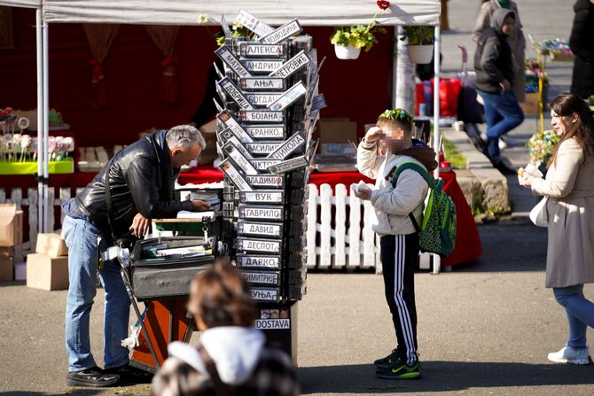 Lazareva subota, Vrbica