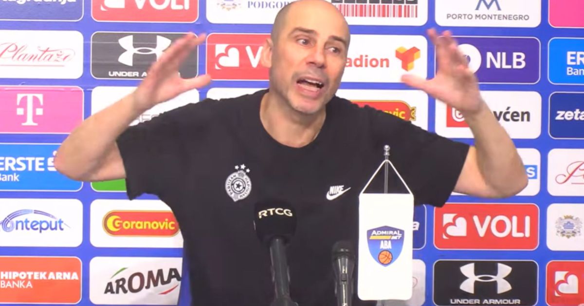 Penjaroja se iznervirao na konferenciji posle Budućnosti: 