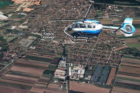 Helikopter, Kanjiža