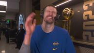 "A gde ti je trofej protiv mene?" Nikola Jokić uzvratio legendi NBA lige, pa prasnuo u smeh pred kamerama