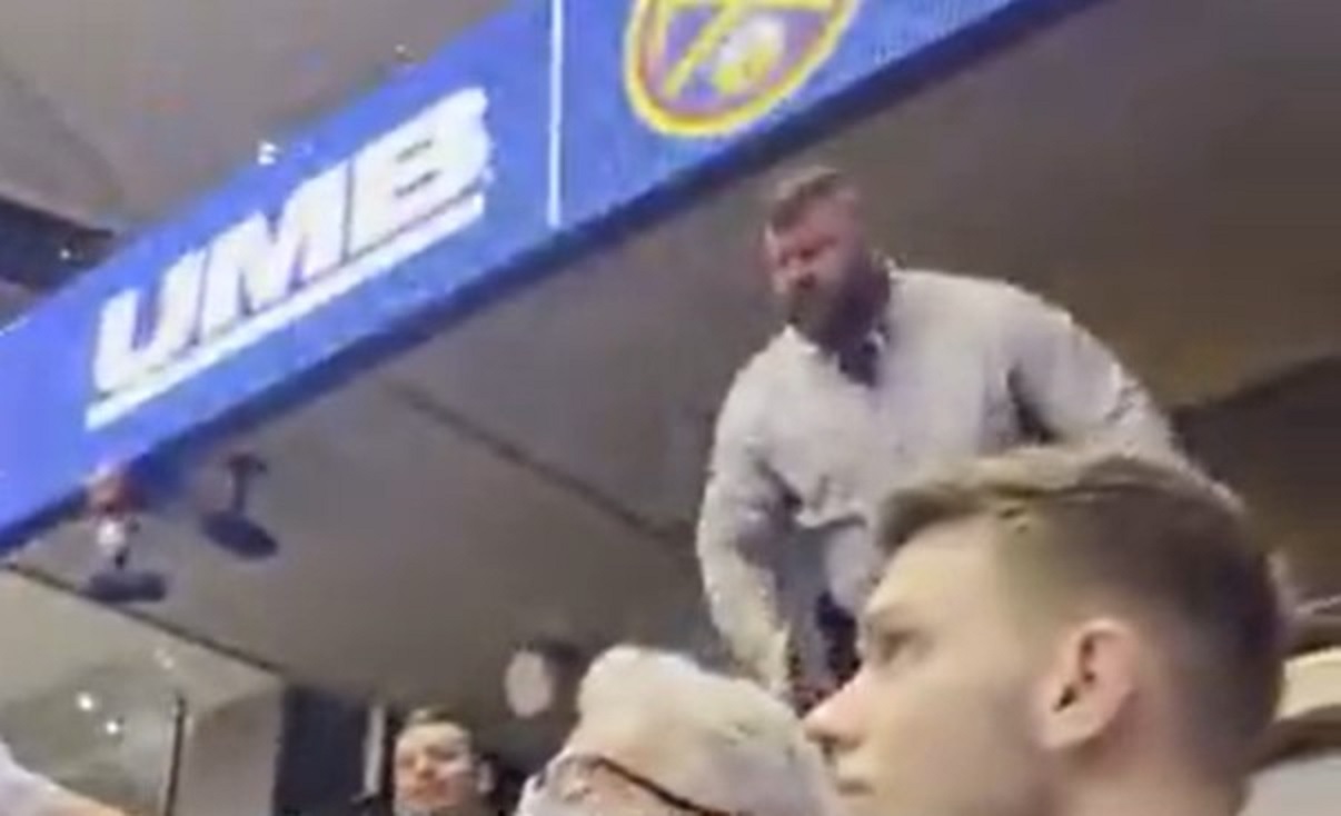 Haos u Denveru: Brat Nikole Jokića urlao na navijača iz lože, Strahinja pobesneo zbog njegove reakcije