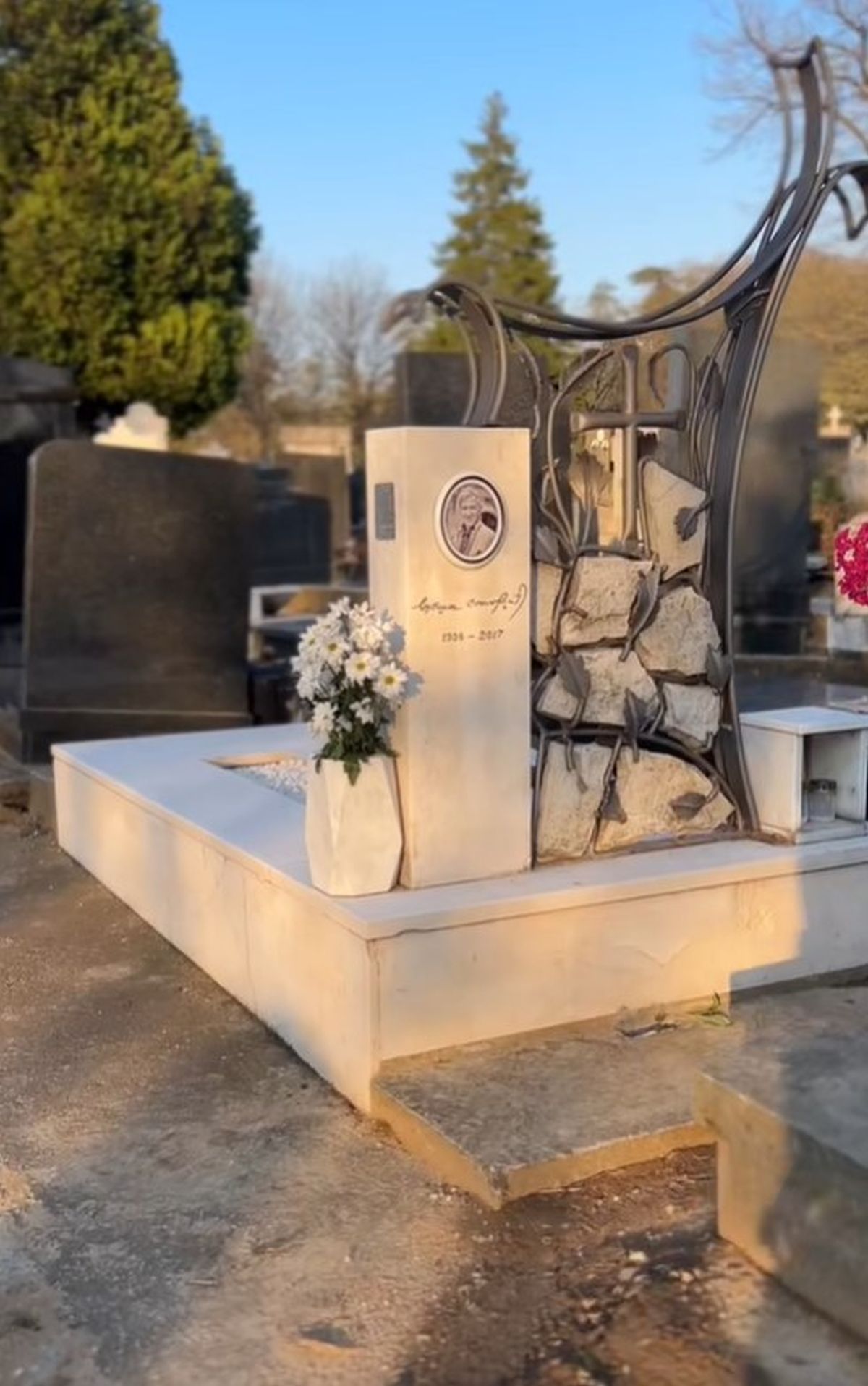 Mesecima je bio zapušten i neuredan: Ovako sada izgleda grob Ljubiše Samardžića, nije sahranjen u Aleji