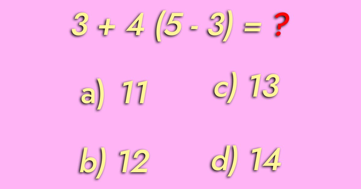 Možete li da rešite ovaj zadatak za 10 sekundi bez digitrona? Većina padne na prvoj zamci