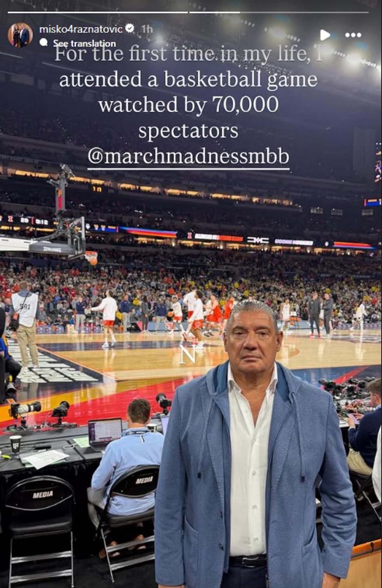 Miško Ražnatović kaže da mu se ovo nikada do sada nije desilo: "Prvi put u životu sam..."