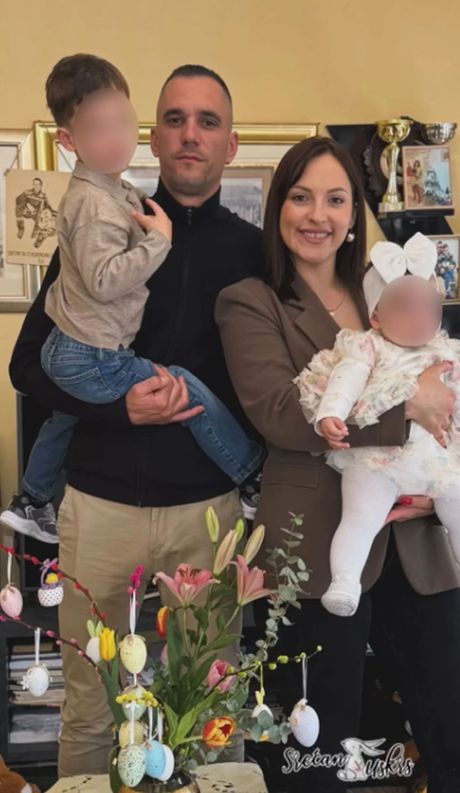 Andrijana sa porodicom