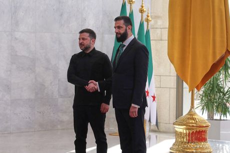 Volodimir Zelenski i Ahmed al Šara