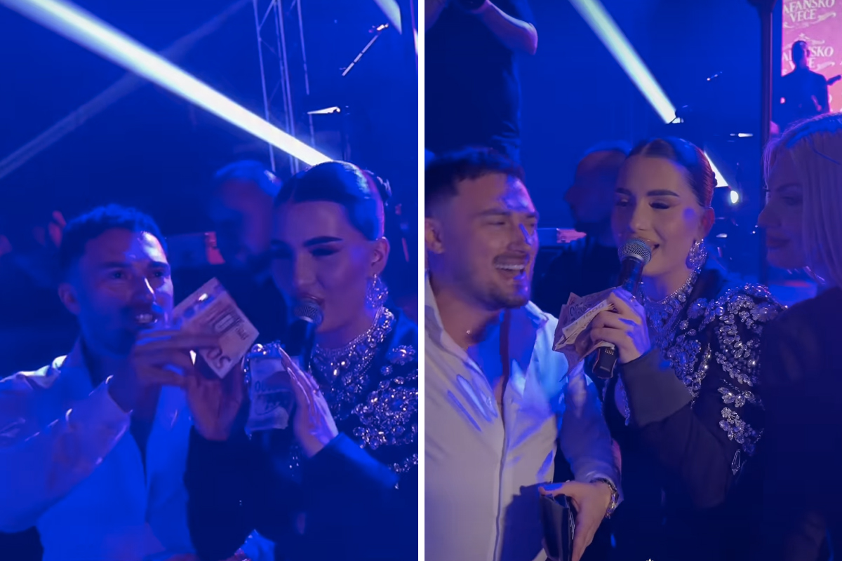 Bakšiš kakav mnogi sanjaju! Zorana nastavlja da kida: Gost je zasuo novčanicama, ne može sve da stane u ruci