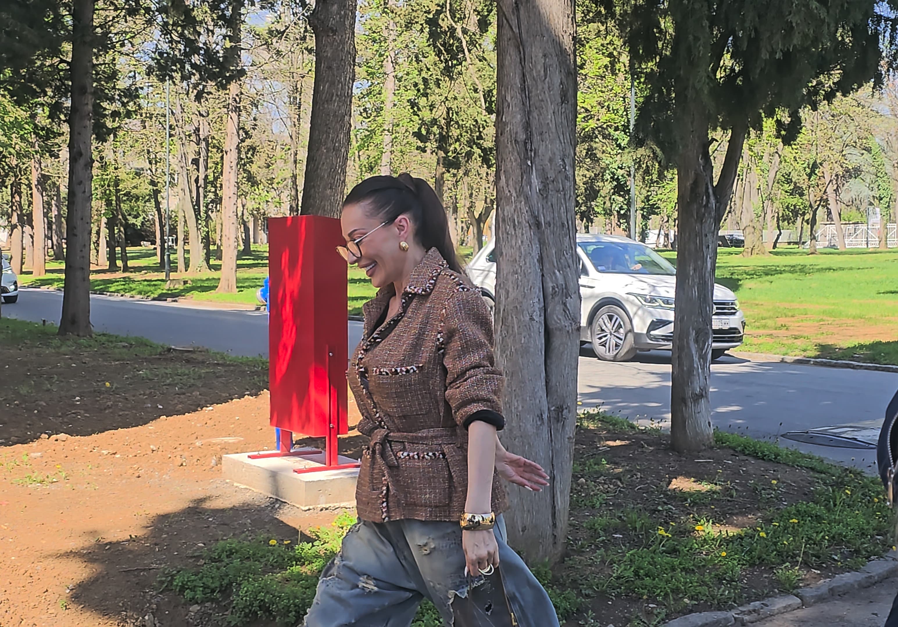 Ceca stigla u nesvakidašnjem stajlingu: Na ruci "zlatni" detalji, posle stajlinga od MILION, ponela je ovo