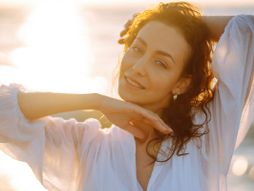 Žena, devojka, sunce