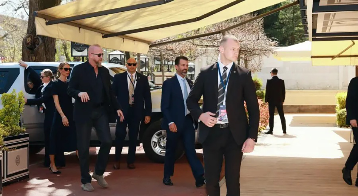 Prve slike sina američkog predsednika u Banjaluci