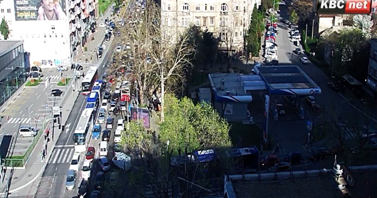 Haos u centru Beograda! Paralisan Bulevar despota Stefana: Odavde dalje ...