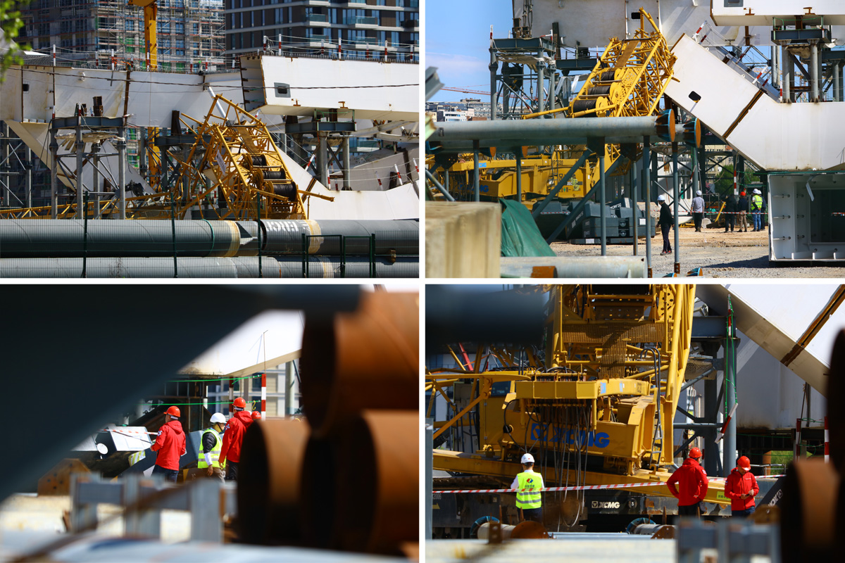 One person dies, two others are injured as 350-TON construction crane collapses in Belgrade!