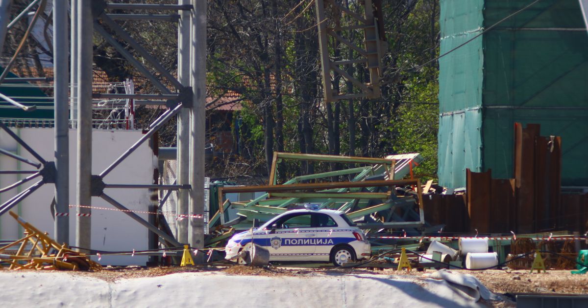 Novo oglašavanje tužilaštva o padu krana na Novom Beogradu: Veštaci izašli na mesto nesreće