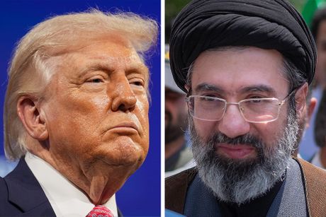 Modztaba Hamnei i Donald Tramp
