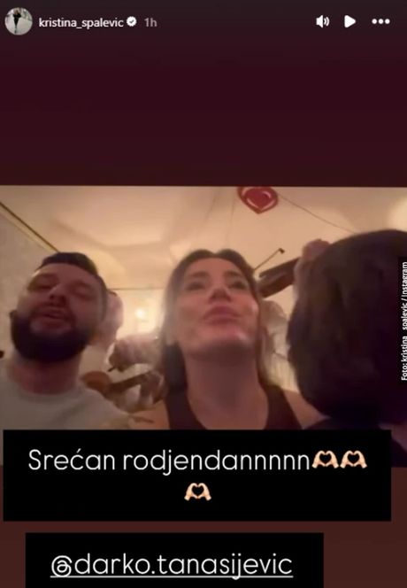 Objava Kristine Spalević