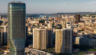 Ovo je Beograd na vodi kako ga NIKAD niste videli! Muškarac skočio sa samog vrha i SVE snimio