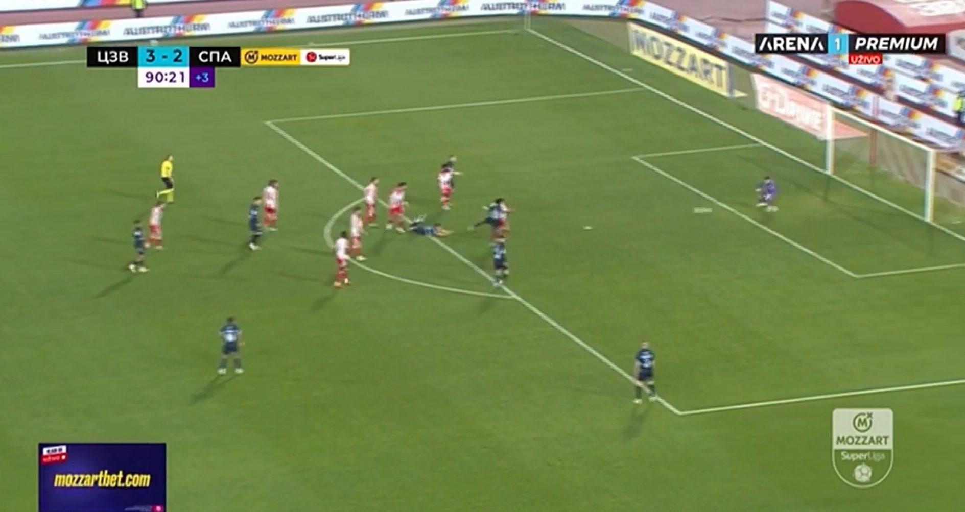 Spartaku poništen gol za izjednačenje u nadoknadi na Marakani: Pogledajte zbog čega je VAR rastužio Subotičane