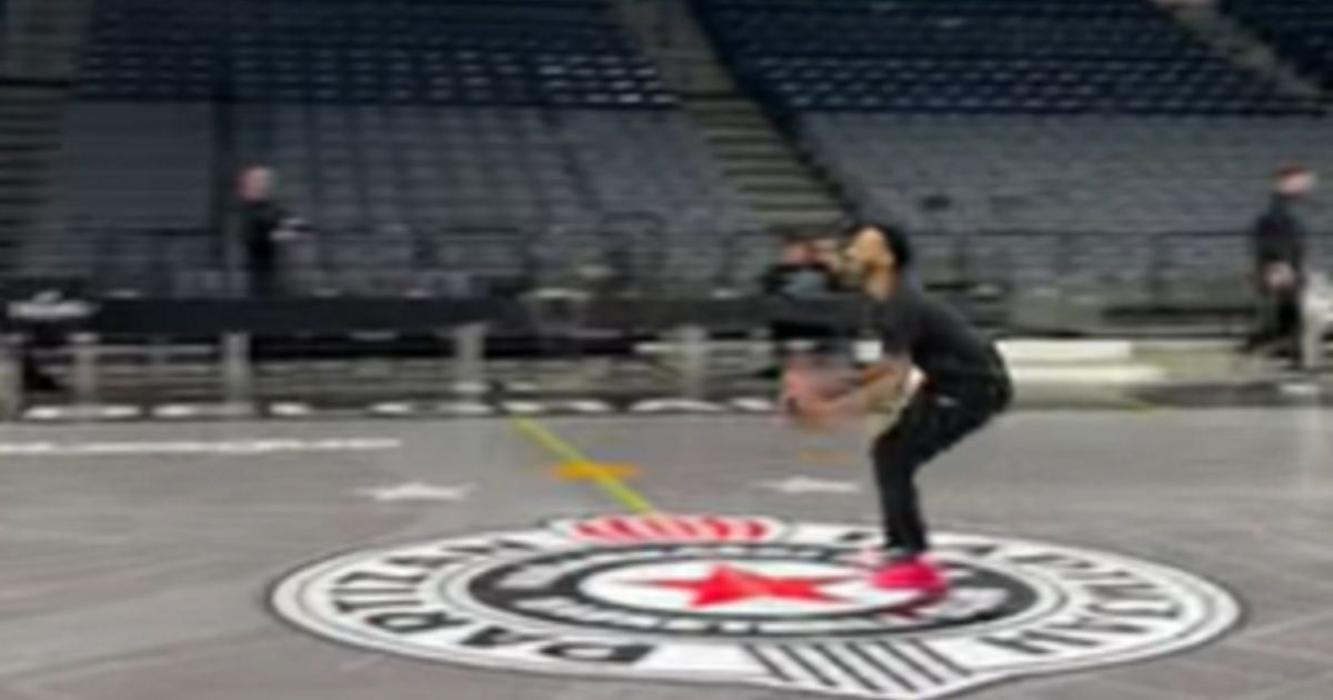 Košarkaši Partizana pogodili neverovatan broj trojki sa pola terena: Dvojica su posebno dominirala na treningu