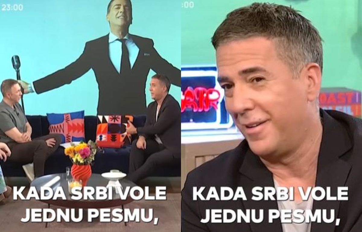 Željko Joksimović Grcima pričao o legendarnoj numeri: Kada Srbi vole jednu pesmu, žele da znaju šta ona znači