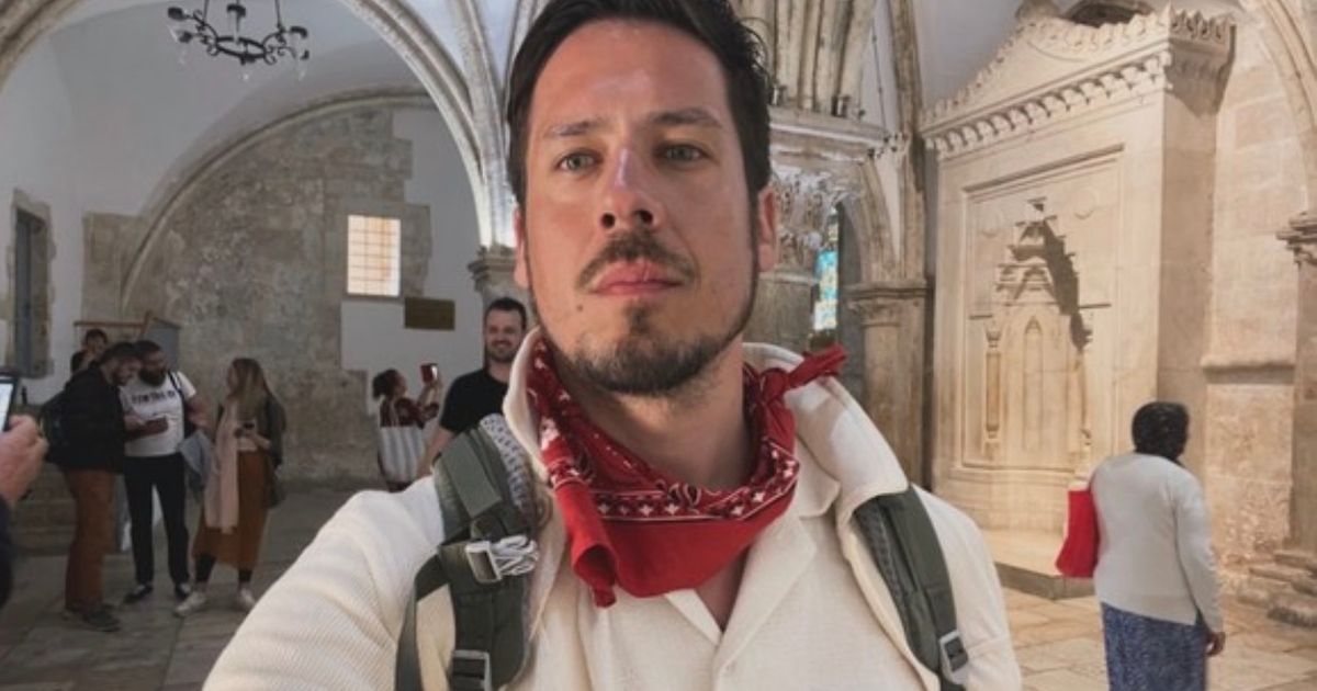 Na mestu gde je Hristos održao poslednju večeru boravi Nikola Rokvić: Na Veliki petak se oglasio iz Jerusalima