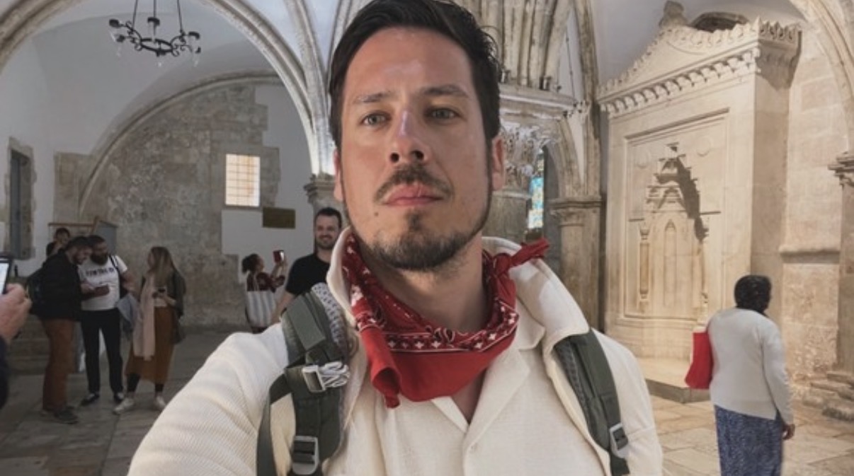 Na mestu gde je Hristos održao poslednju večeru boravi Nikola Rokvić: Na Veliki petak se oglasio iz Jerusalima