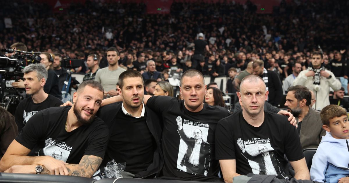 Legende Partizana u Areni se opraštaju od Duška Vujoševića: Veličković, Lovernj, Pavlović i Tepić pamte 