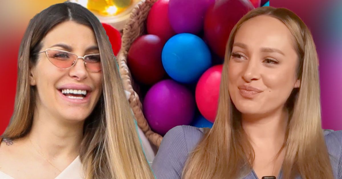 Kod Lune i Slobine žene šarenilo, ova pevačica drži do tradicije: Glumica farbala jaja u vinu 