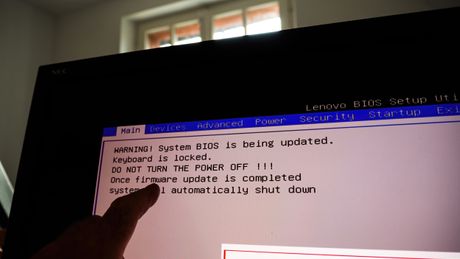 Windows, BIOS, računar