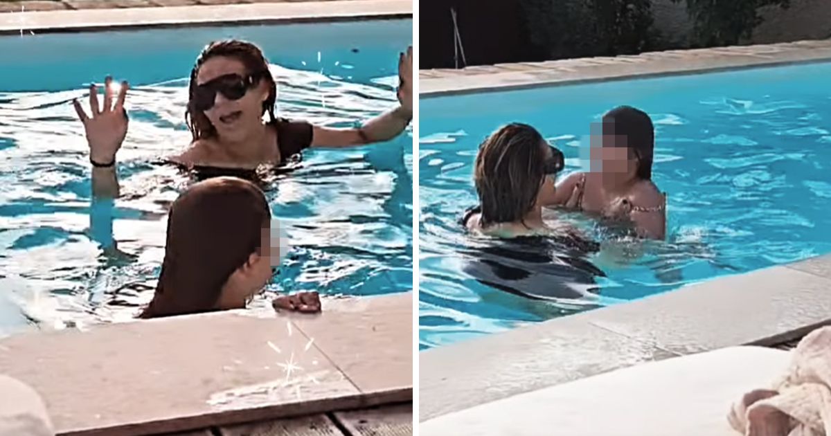 Ana Nikolić uživa u Raletovoj vili na Avali: Objavila snimak sa ćerkom iz bazena, nazdravlja uz šampanjac