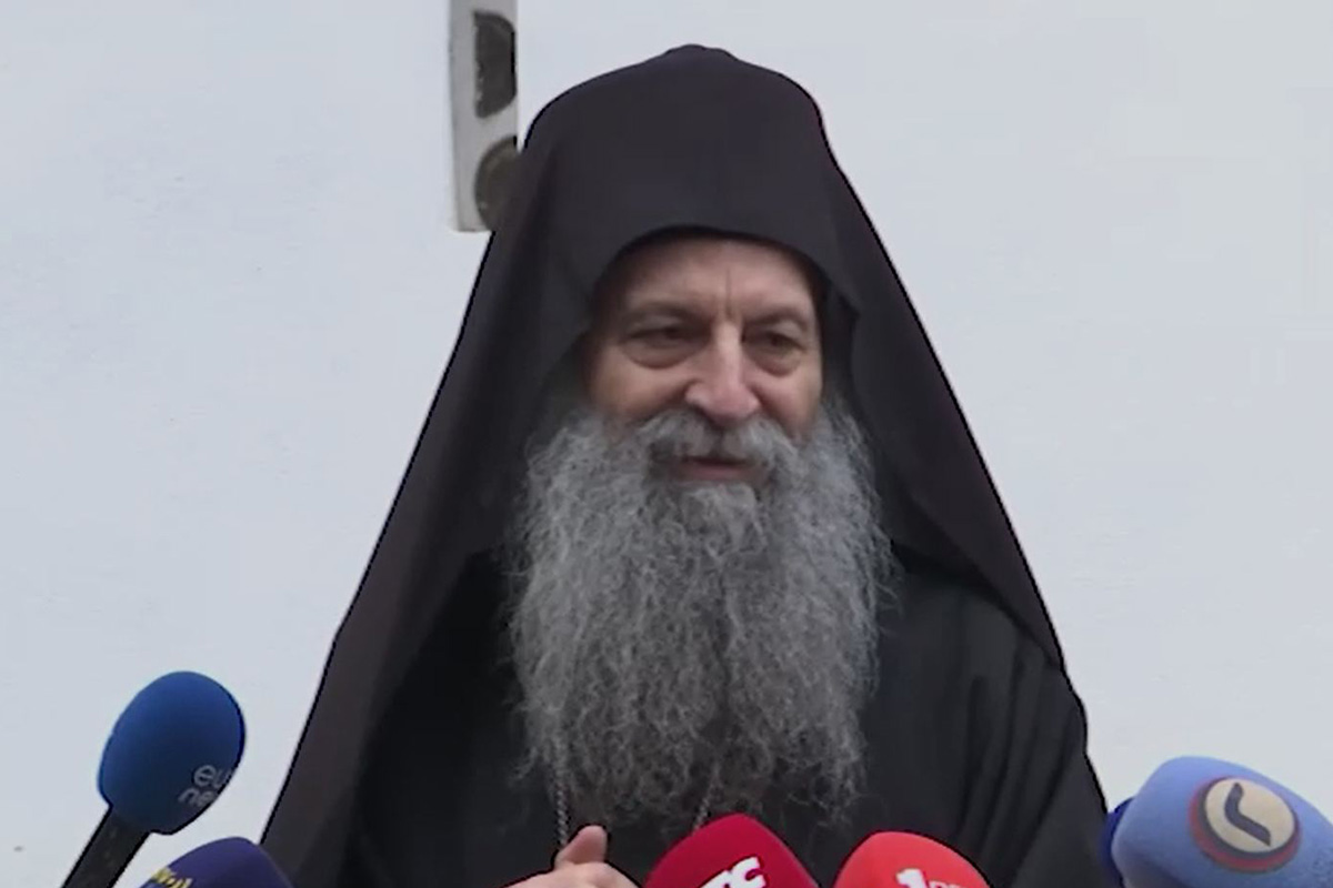 Patrijarh Porfirije služio Svetu liturgiju u Sabornoj crkvi u Beogradu