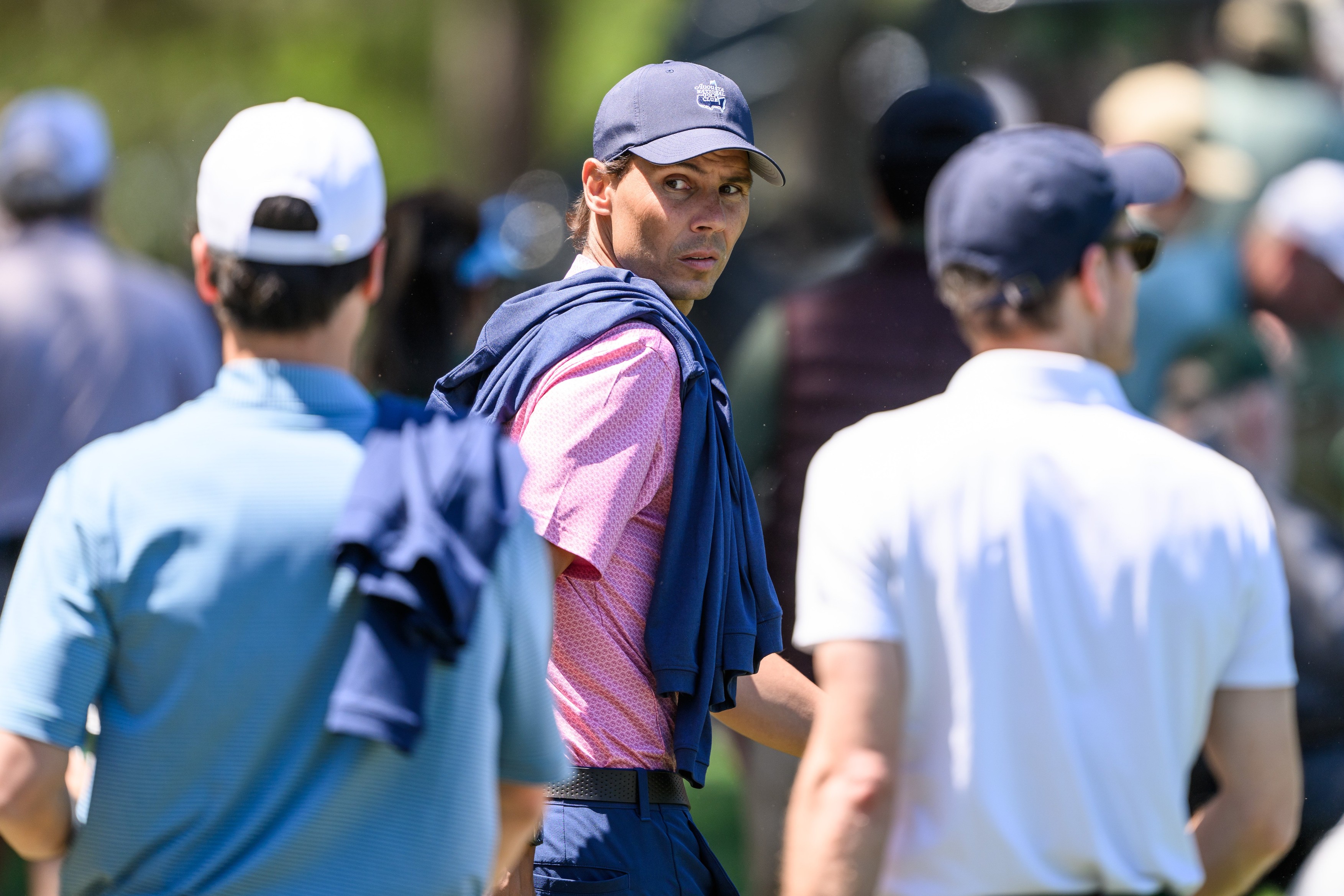 Nadal se vratio sportu koji toliko voli, stao na zeleni teren i navijao za mnogo uspešnijeg zemljaka